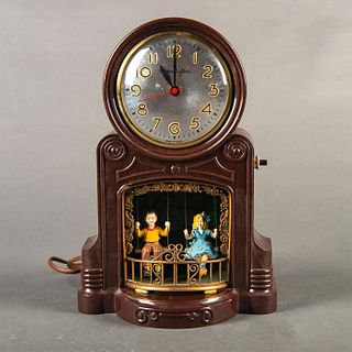 Vintage Mastercrafters Clock, Swinging Playmates 551