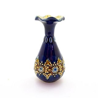 Doulton Lambeth Stoneware Mini Vase