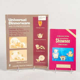 2 Collectors Books, Universal Dinnerware + Shawnee Pottery