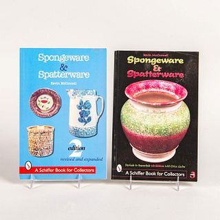 2 Books, Spongeware + Spatterware, Kevin Mcconnell