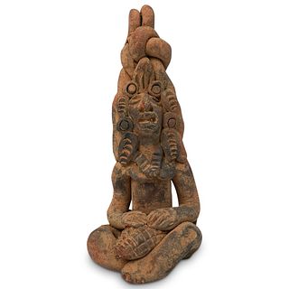 Pre-Columbian Style Figural Statue