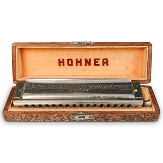 Vintage Hohner Professional Harmonica