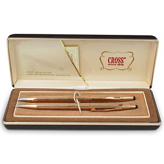 Pair of Cross Gold Filled Pens