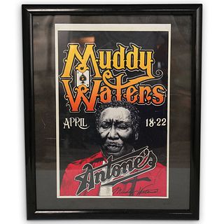 Signed Muddy Waters Poster