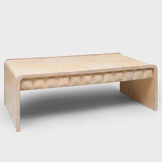 R&Y Augousti Parchment and Shagreen Low Table 