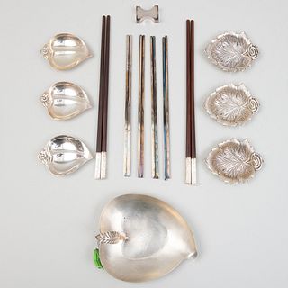 Group of Silver Table Wares