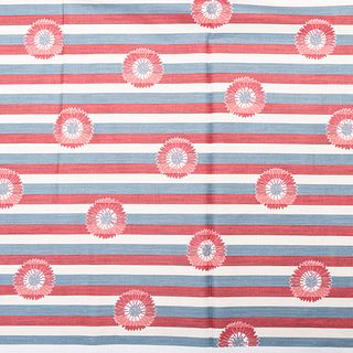 Three Bolts of Le Manach 'Modern' Pattern Cotton Fabric, French