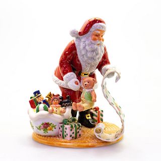 Royal Albert Figural Group, Santa's List RA8