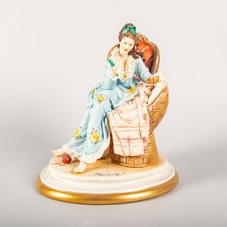 Capodimonte Maestro Scapinello Figurine, Mother With Child