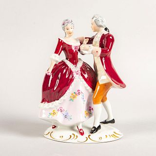 Royal Dux Figurine, Couple Dancing