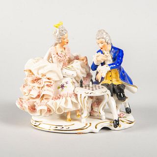 Dresden Figural Group, Couple Playing Chess