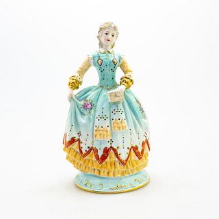 Large Meissen Figurine, Lady with Book
