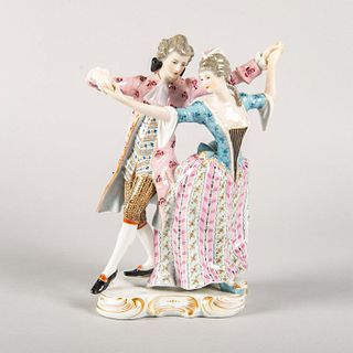 Vintage Royal Vienna Figure Group, Couple Dancing
