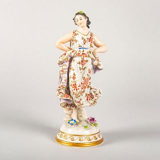 Vintage Volkstedt Figurine, Lady Dancer