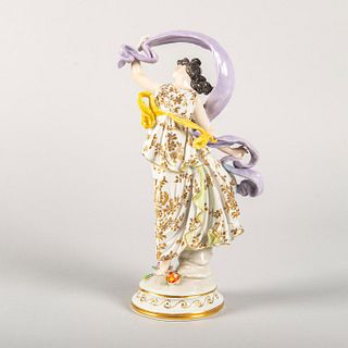 Volkstedt Porcelain Figurine, Woman Dancing