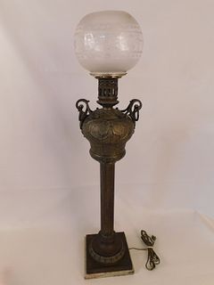 VICTORIAN BANQUET LAMP