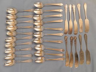 TOWLE STERLING FLATWARE & BUTTER KNIVES 