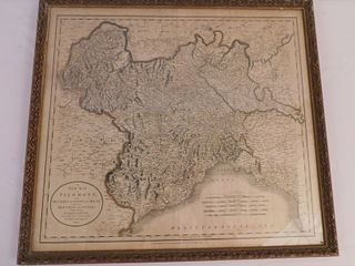 1799 ITALIAN PIEDMONT MAP BY CARY 