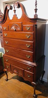 BENCH MADE CHIPPENDALE HIGHBOY 