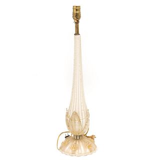 Mid Century Barovier &amp; Toso Murano Table Lamp