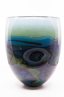 Ioan NemtoI 20th Century Glass Vase