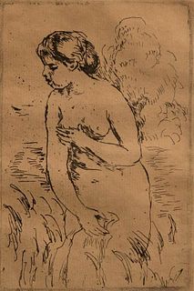 Pierre Auguste Renoir Etching