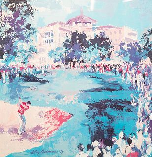 1979 LeRoy Neiman Westchester Classic Golf Signed Serigraph