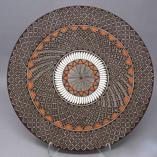 Amanda Lucario Feather Pattern Plate