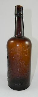 Whiskey - round bottle, The F. Chevalier Co.