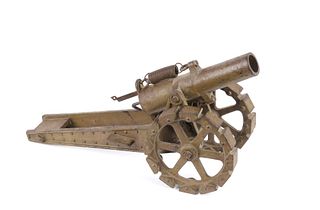 WWI Era French 10" Tracked Howitzer Model