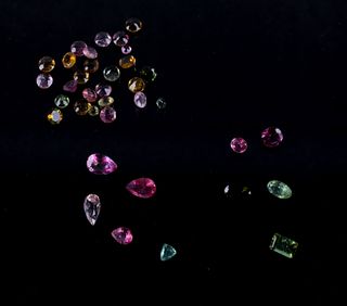 9.31 Cts of Loose & Faceted Tourmaline Gemstones