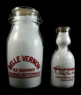 2 Dairy bottles - Belle Vernon, PA