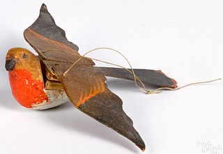 Flying bird pipsqueak toy, 19th c.