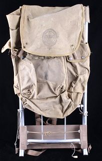 Boy Scouts of America Metal Frame Canvas Backpack