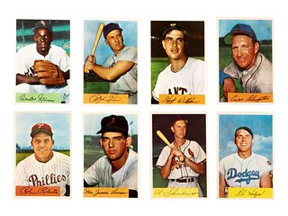 A Near Set of 1954 Bowman Baseball Cards,