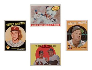 A Near Set of 1959 Topps Baseball Cards,
