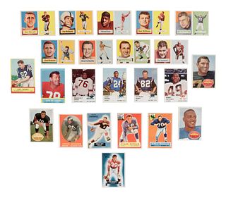 A Collection of 554 Post War Multi Brand Football Cards,