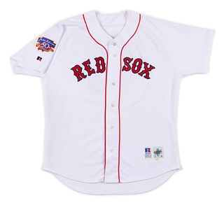 A 1997 Nomar Garciaparra Boston Red Sox Game Used / Issued Jersey,