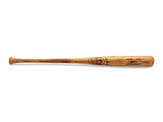 An Ozzie Smith Game Used Bat,