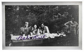 A Babe Ruth Signed Original Photograph (Beckett LOA),