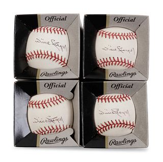 A Group of Four Willie Stargell Signed Baseballs,