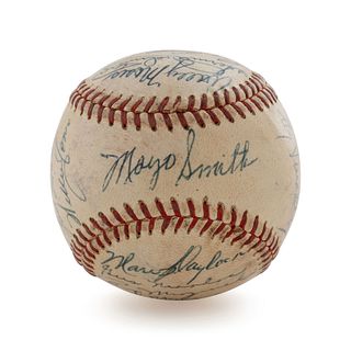 A 1955 Philadelphia Phillies Team Signed Baseball