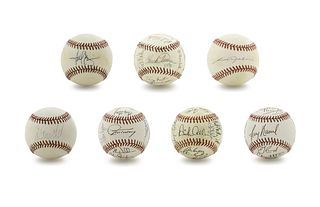 A Group of Eight Chicago White Sox Signed Baseballs,