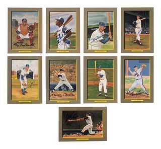 A Group of 71 signed Perez-Steele Great Moments Cards,