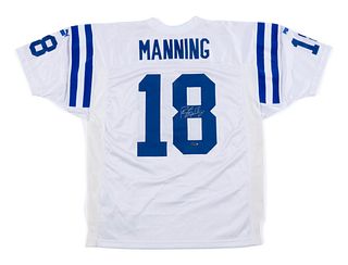 A Peyton Manning Signed Indianapolis Colts Jersey (Puma),
