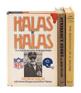 A Group of Three Signed or Inscribed Books