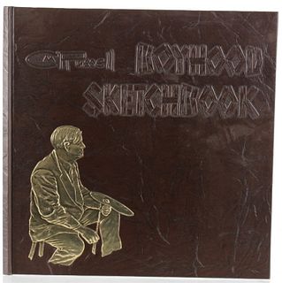 1972 1st Edition C.M. Russell Boyhood Sketchbook