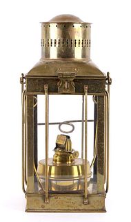 Sherwoods LTD Birmingham--Ships Brass Oil Lantern