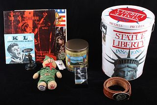 Boy Scout Pretzel Tins & Assorted Memorabilia