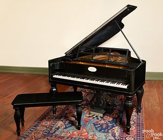 Steinway & Sons Model A small parlor grand piano